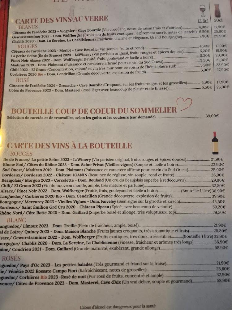 Le Saint-Maurice - Menu Image 2